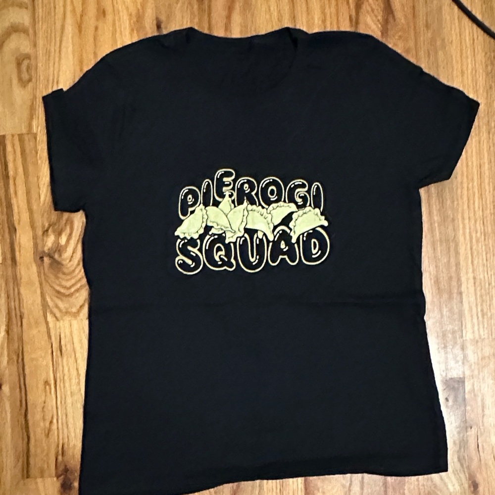 Black Pierogi Squad T-Shirt